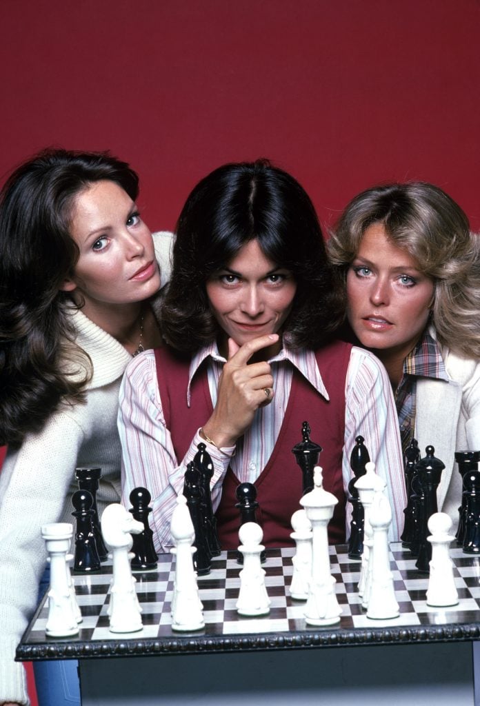 Charlies Angles Leading Ladies Cast Photo from 1976