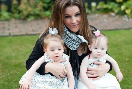 Lisa Marie Presley Makes A Public Appearance With Her Three Daughters