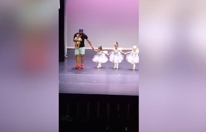 dad dancing ballet