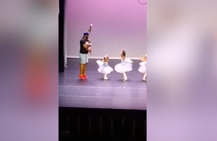 dad dancing ballet