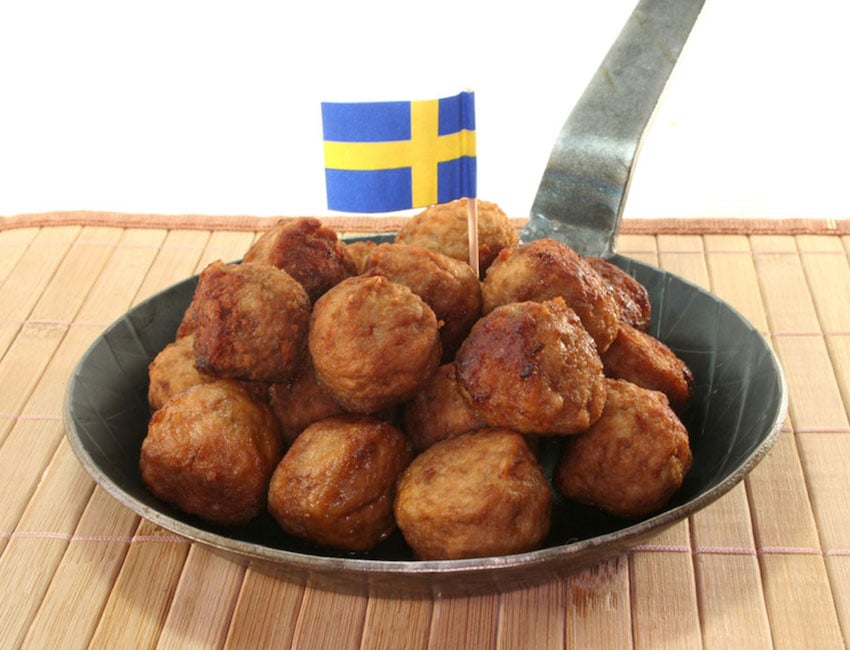 swedish meatballs from IKEA