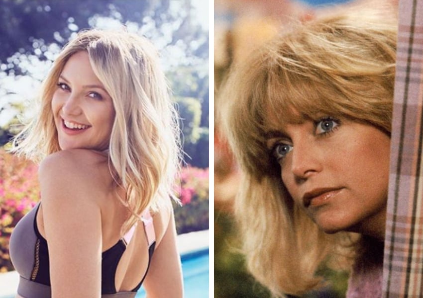 Daughter Kate Hudson with Mother Goldie Hawn Lookalike 