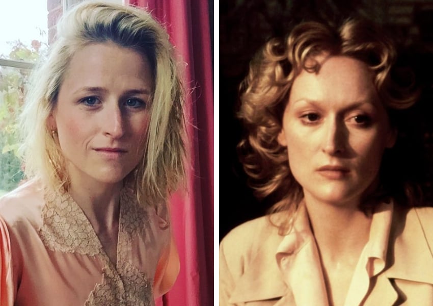 Mother Meryl Streep pictured next to daughter Mamie Gummer 