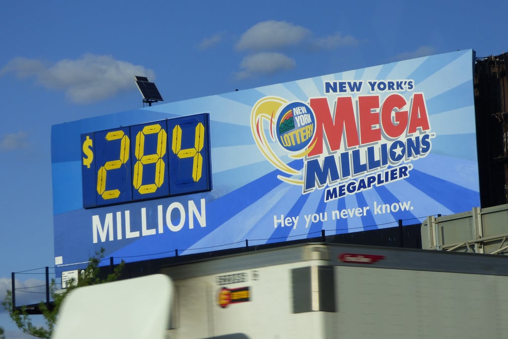 mega millions billboard