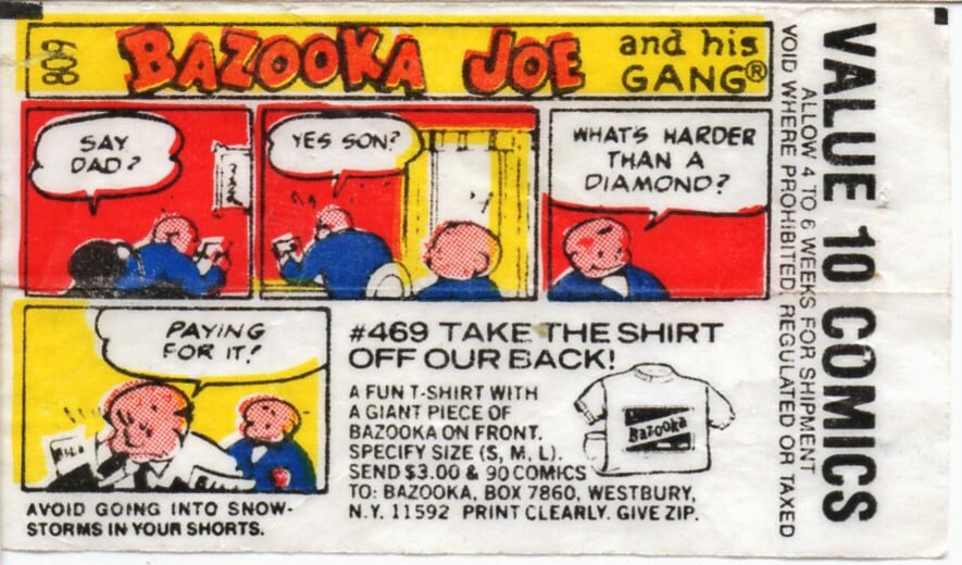 bazooka joe comics