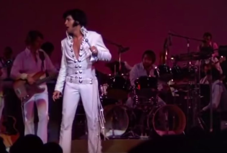  Las Vegas Performance Of Suspicious Minds By Elvis Presley