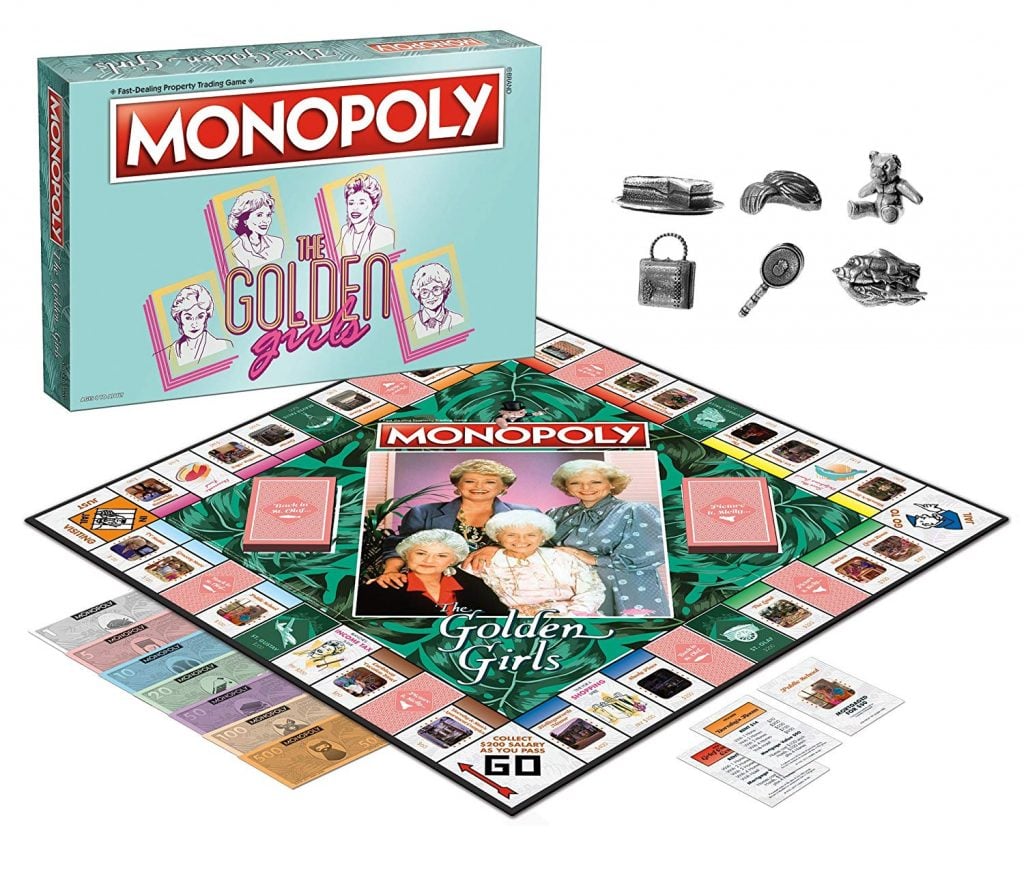 golden girls monopoly set