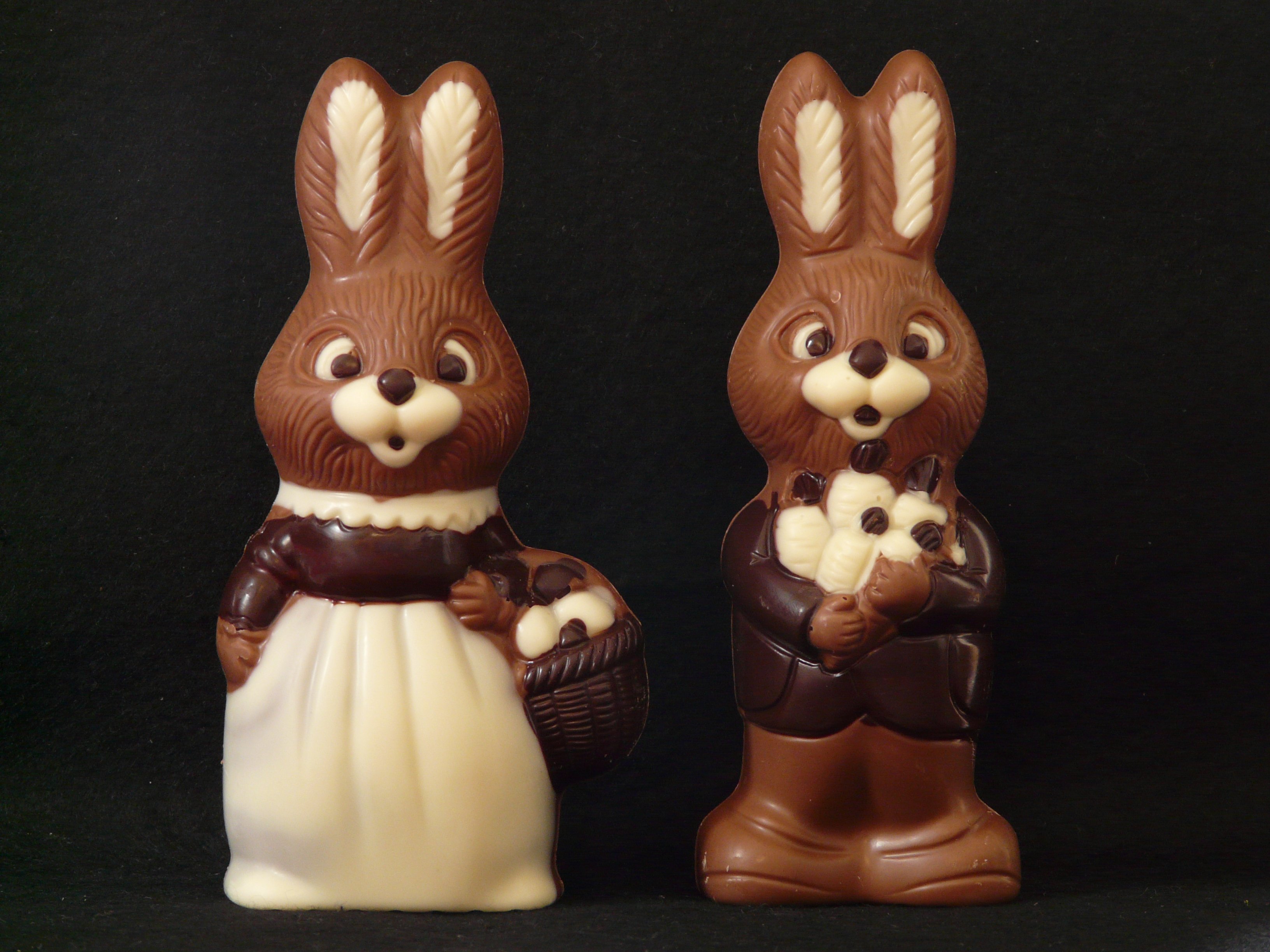 chocolate bunnies 
