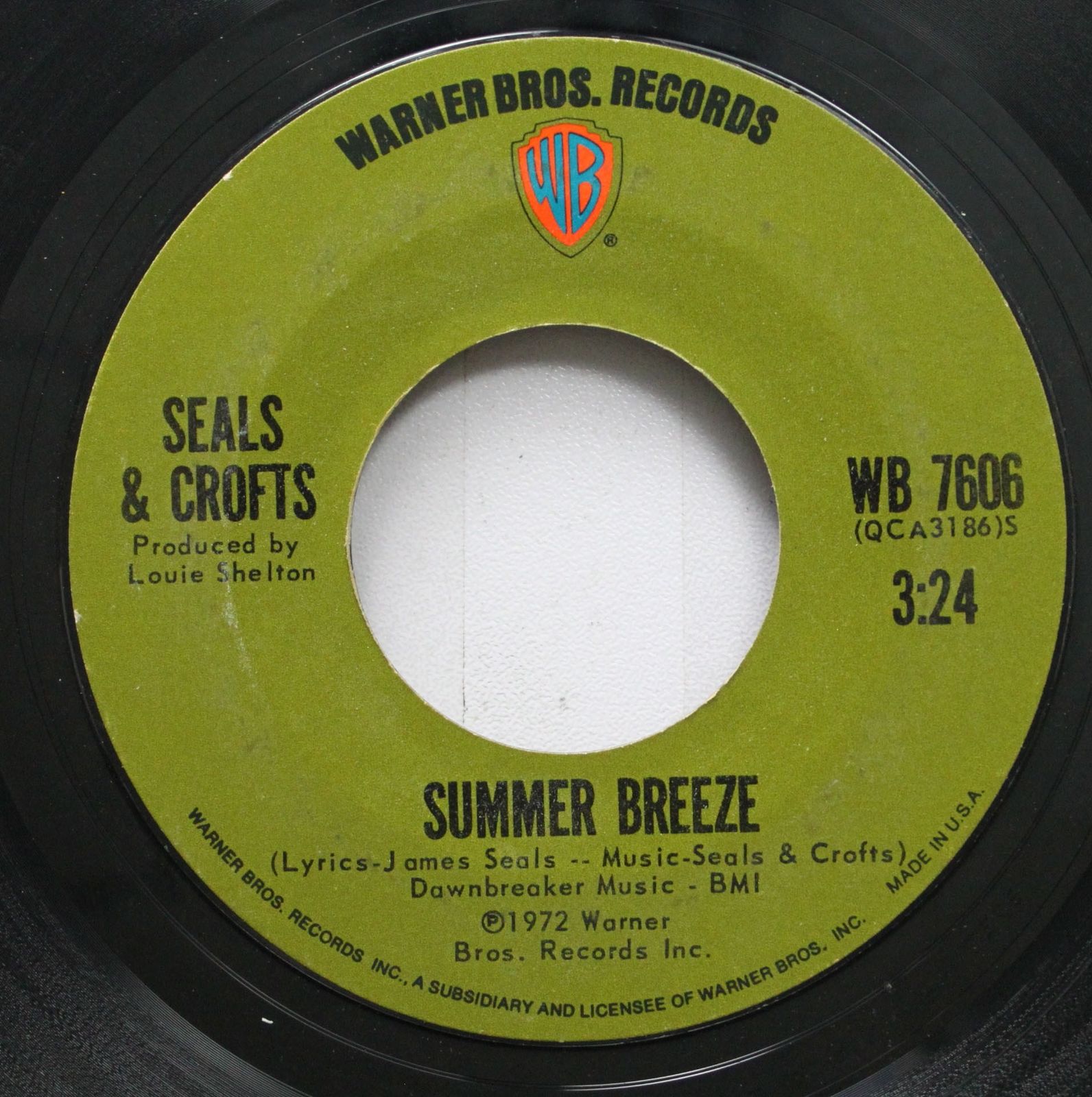 seals and crofts summer breeze record