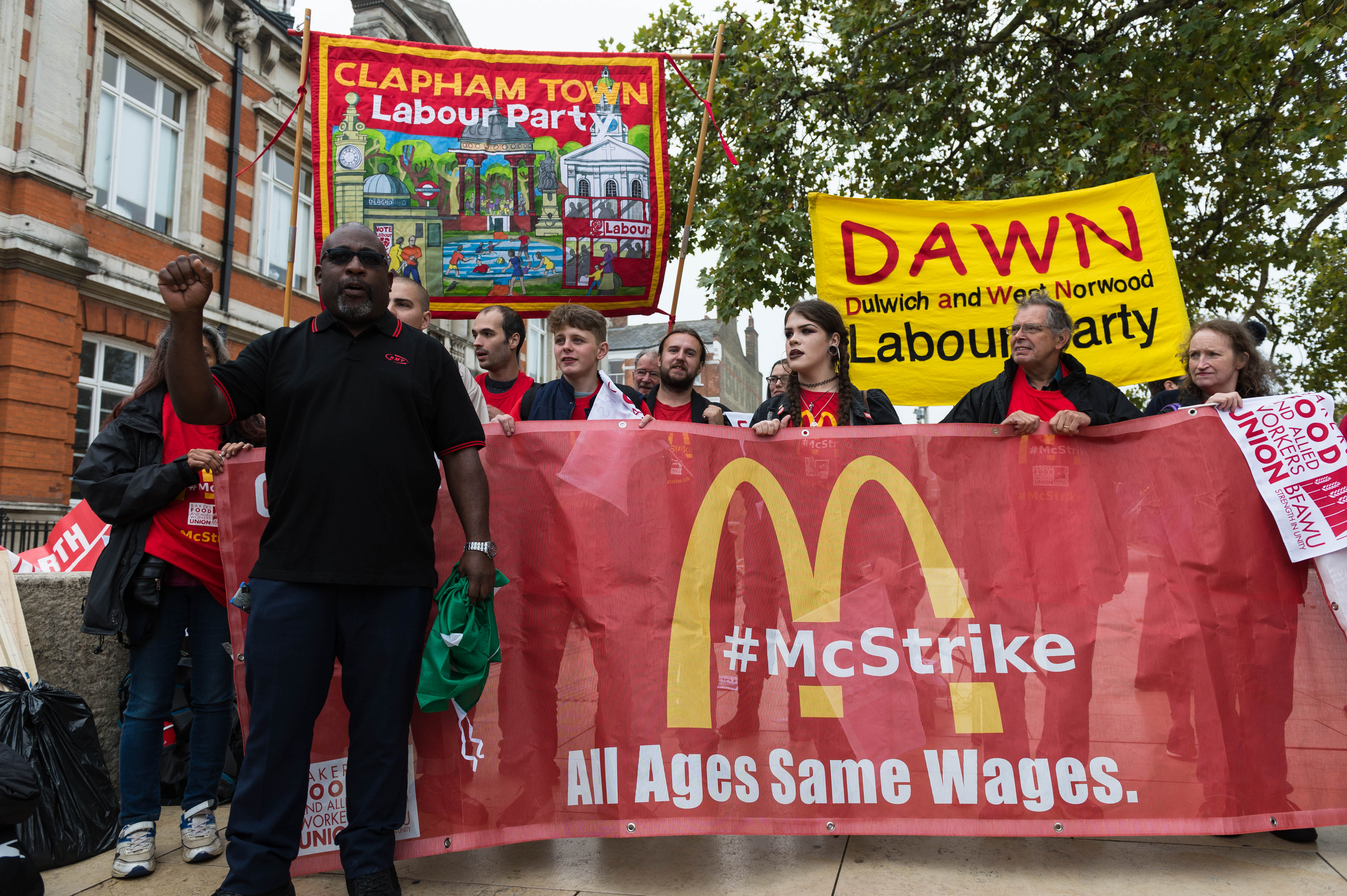 mcdonalds workers strike