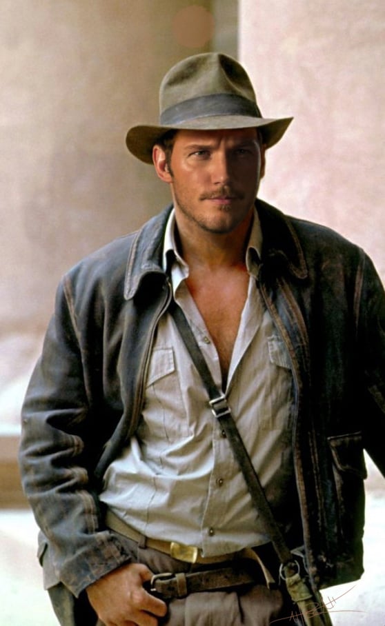 Chris Pratt as Indiana Jones