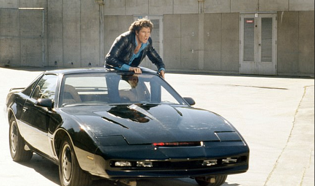 David Hasselhoff in 'Knight Rider'