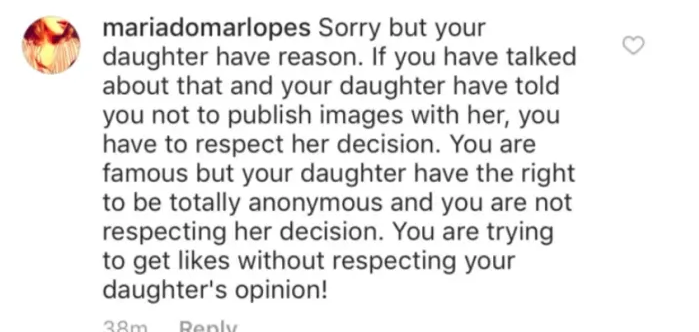 fan's response to gwyneth paltrow's daughter