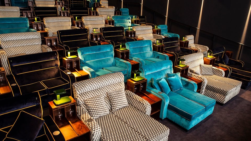 movie theater beds 