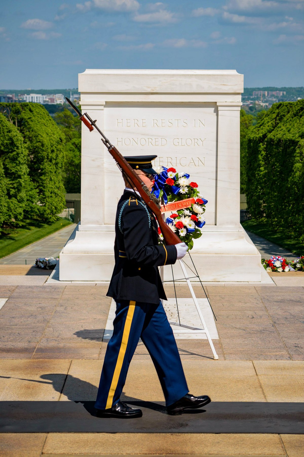 Tomb of the Unknown Soldier ceremony