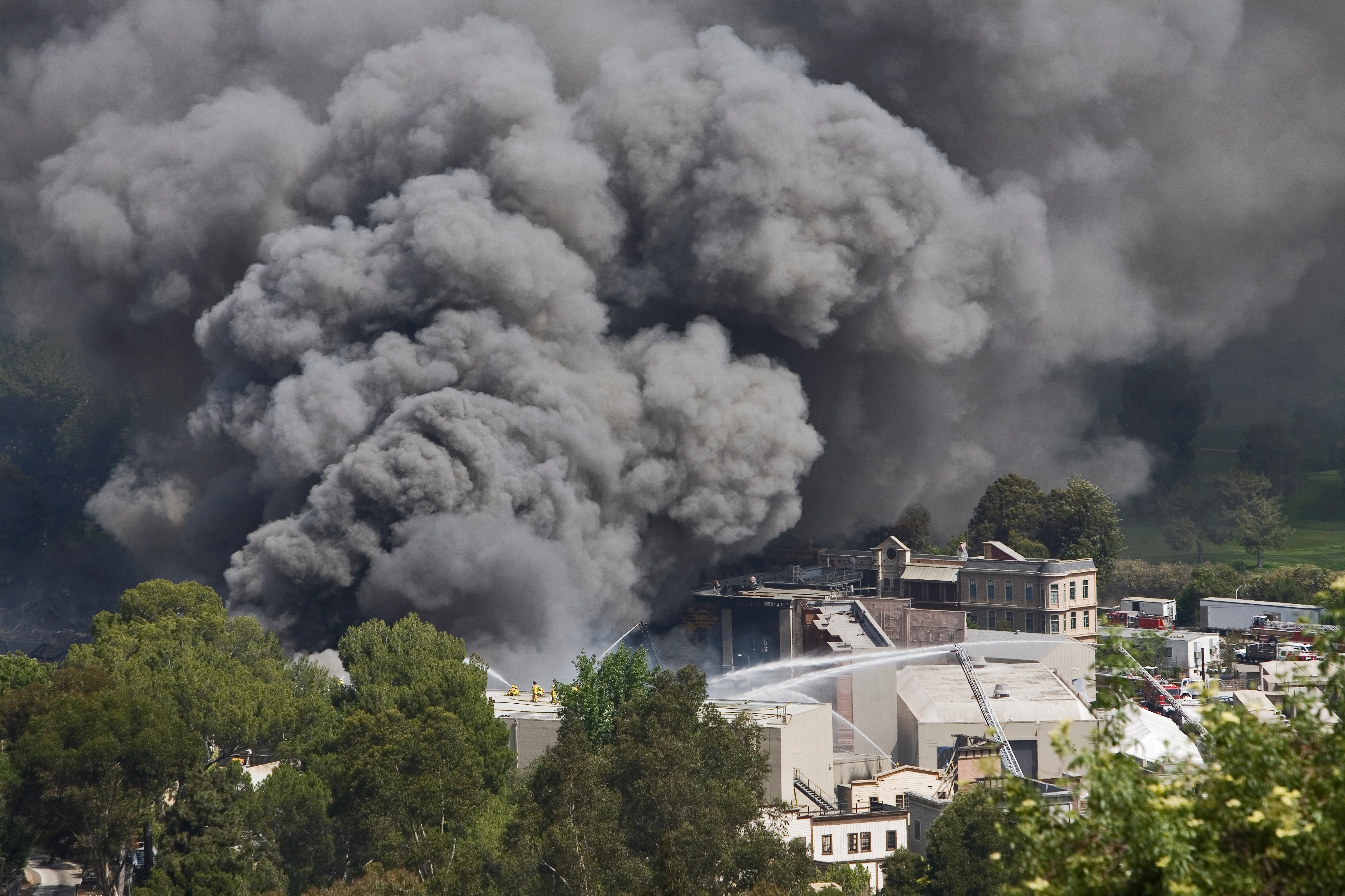Fire at Universal Studios in 2008