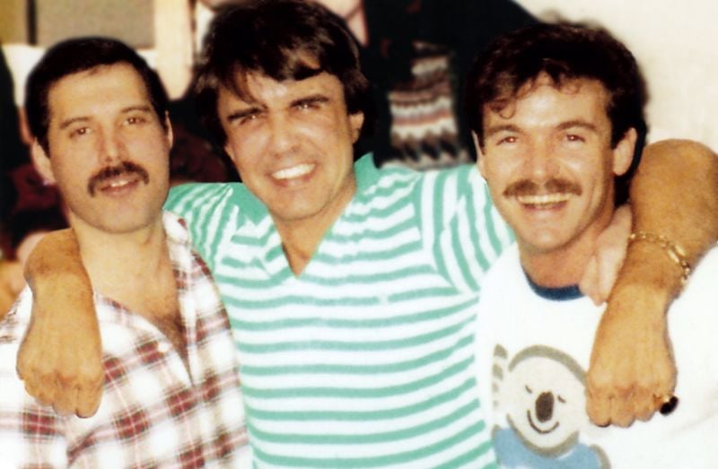 Freddie Mercury, Dave Clark, and John Christie