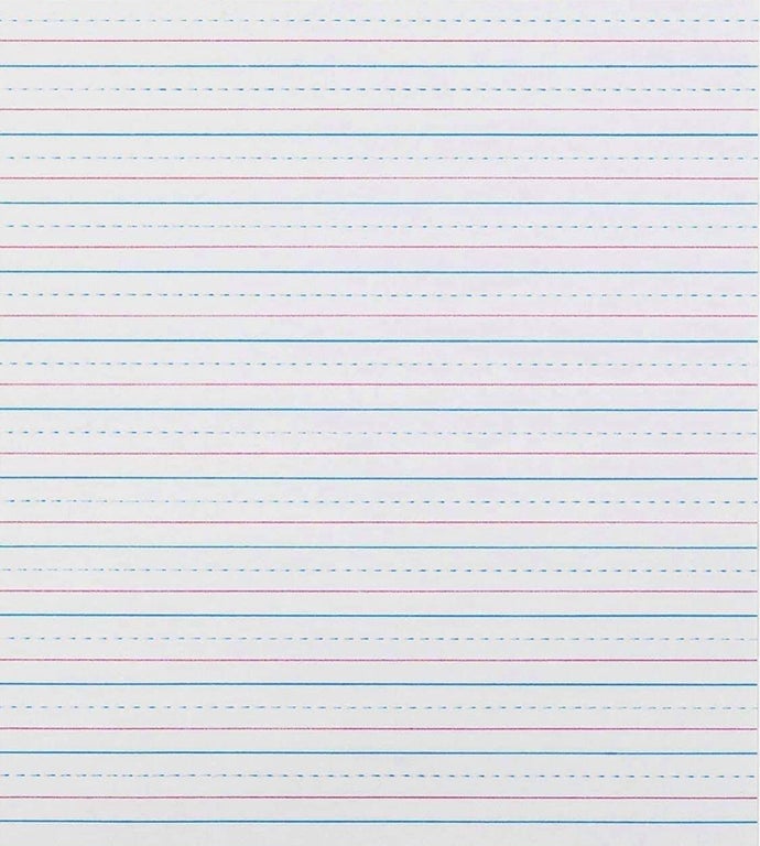 old lined paper 