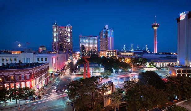 View of downtown San Antonio, Texas