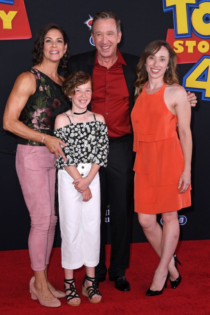 Tim Allen and his family at Toy Story 4 premiere