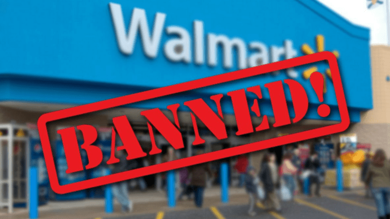 banned from Walmart image