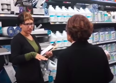 Lauren Love pranks Walmart employees 