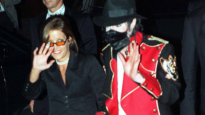 Lisa Marie Presley and husband at the time Michael Jackson