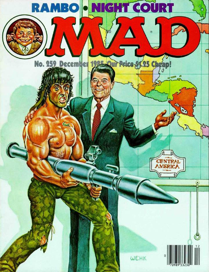 rambo mad magazine cover 
