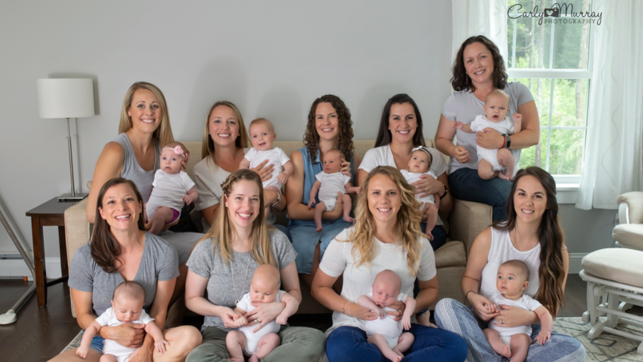 9 nurses give birth at the same time