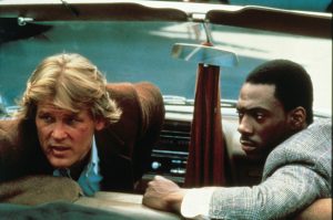 Nick Nolte and Eddie Murphy in 48 Hrs. 