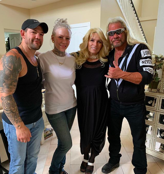 dog and beth chapman with some of their kids