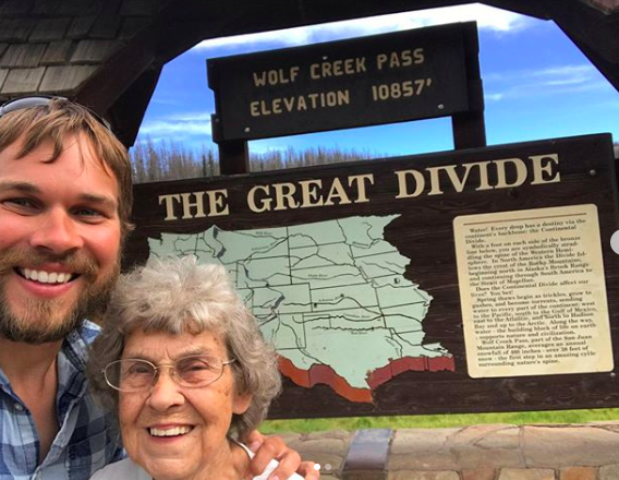 grandson takes grandma to all national parks