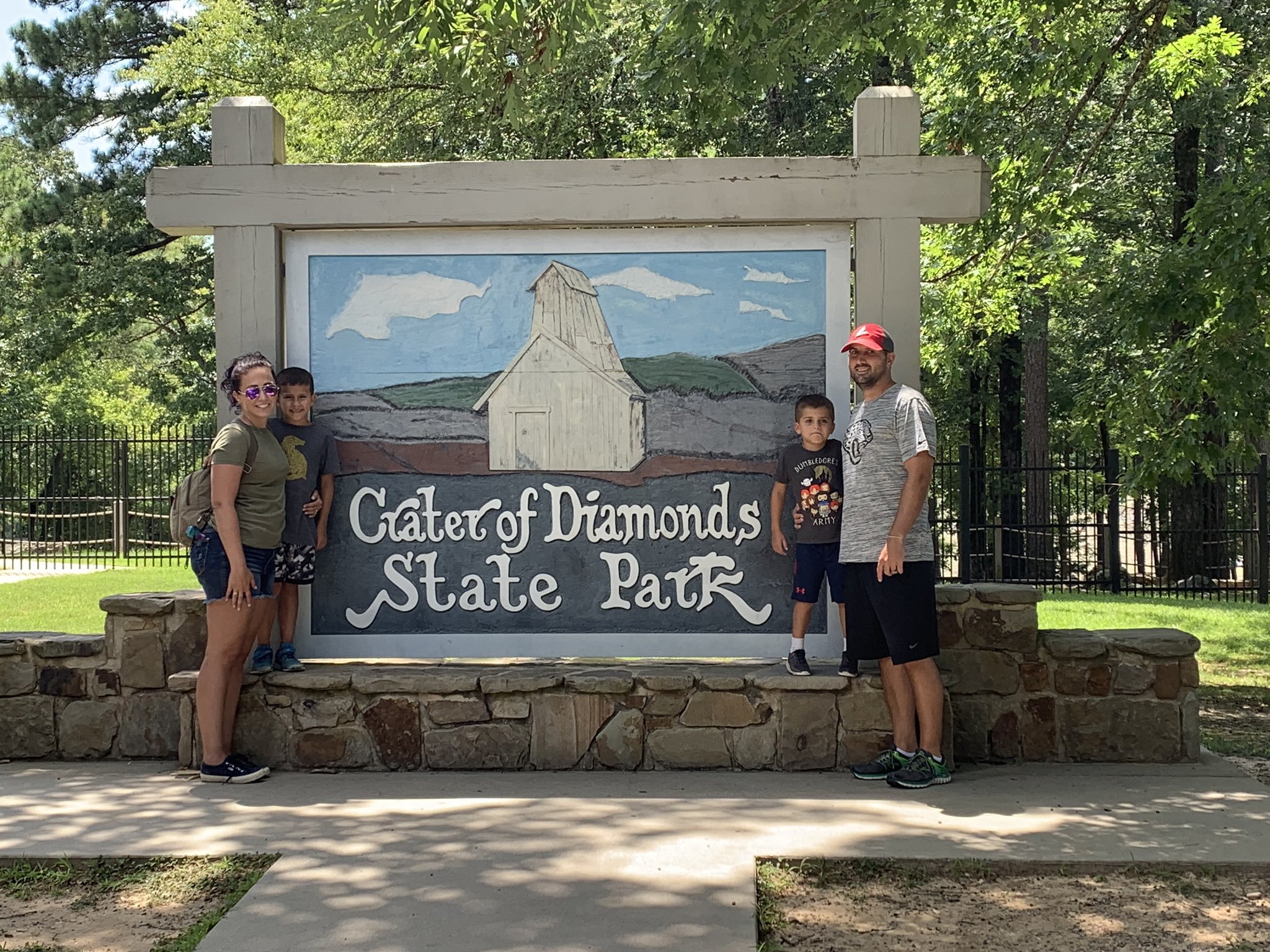 josh family crater of diamonds state park 