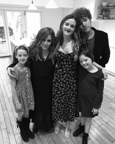 lisa marie presley and family