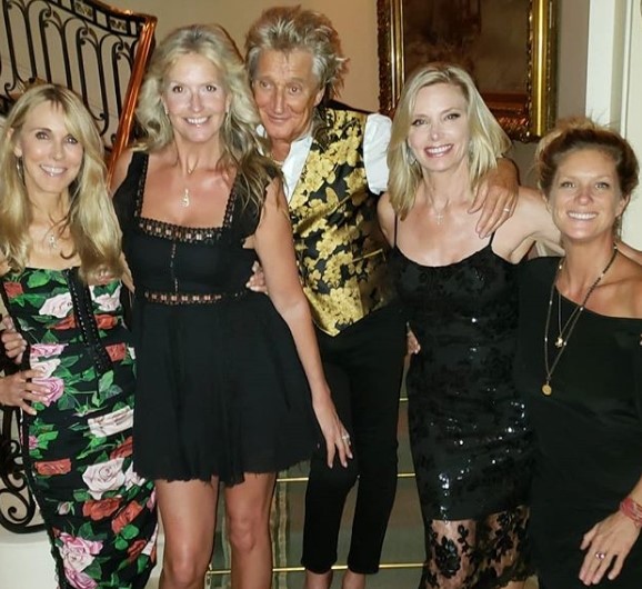 rod stewart and his exes 