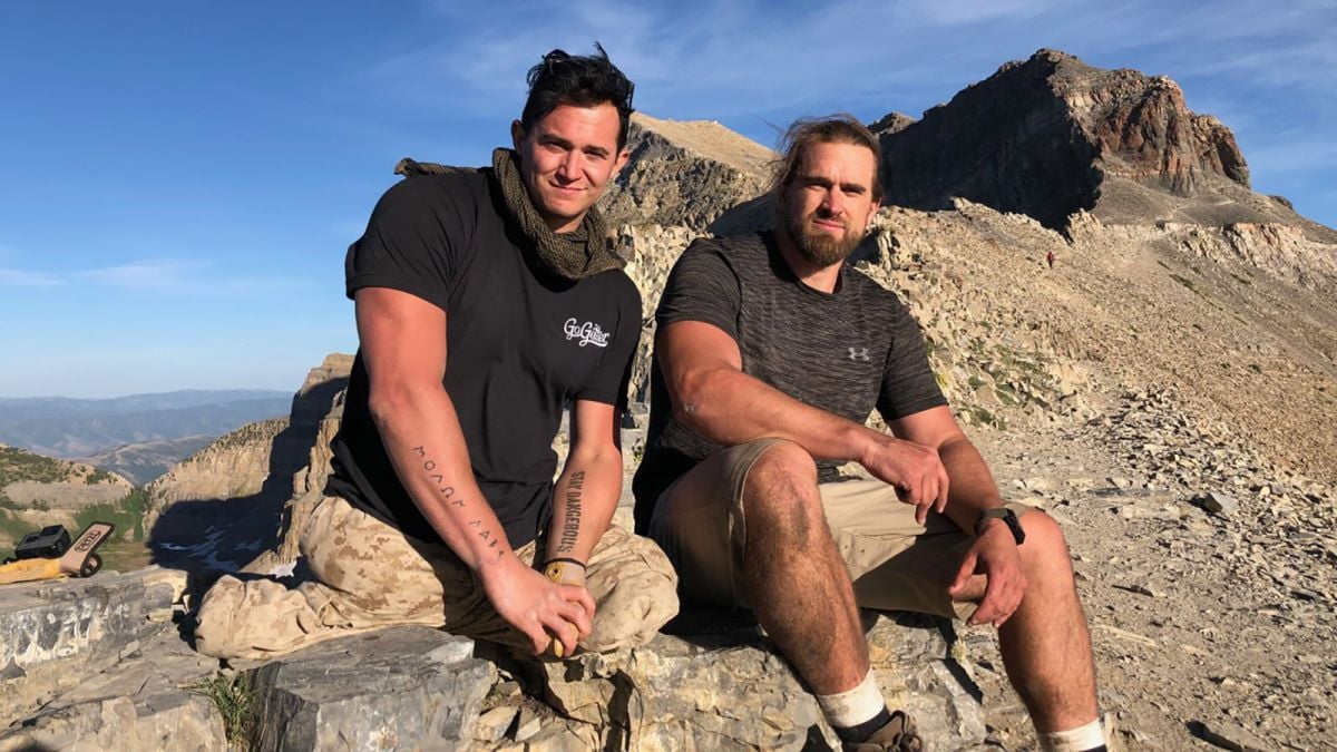 A veteran carried a fellow Marine up a mountain after he lost his legs in Afghanistan