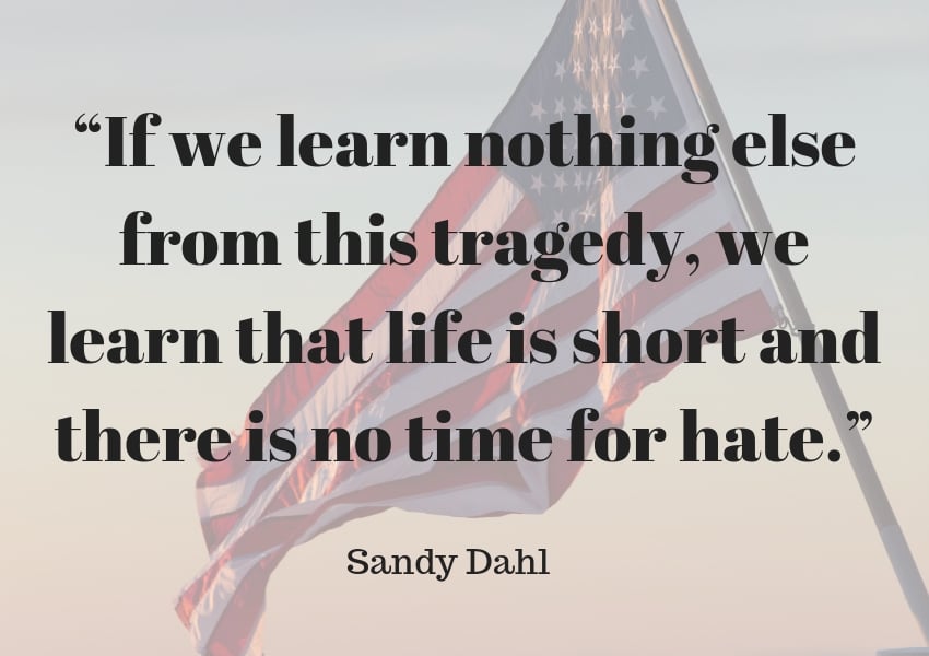 sandy dahl 9/11 quote