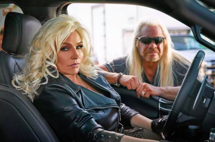 Beth and Duane 'Dog' Chapman posing for their promo photo on Instagram.