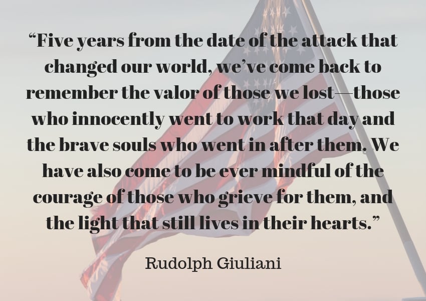 Rudolph Giuliani quote 9/11