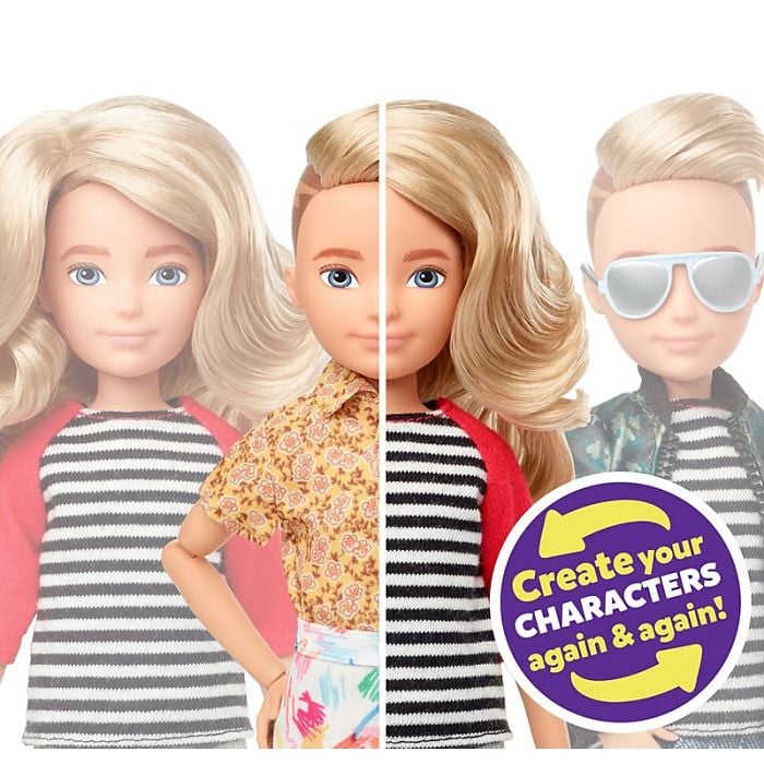 barbie company releasing gender neutral dolls