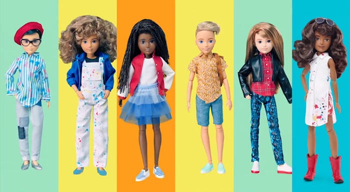gender neutral barbie dolls