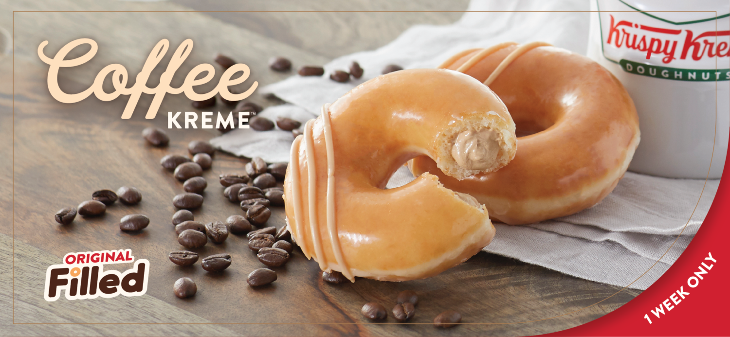 Krispy Kreme Is Selling Donuts With Coffee Cream