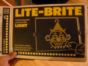 DId you ever have a Lite-Brite?