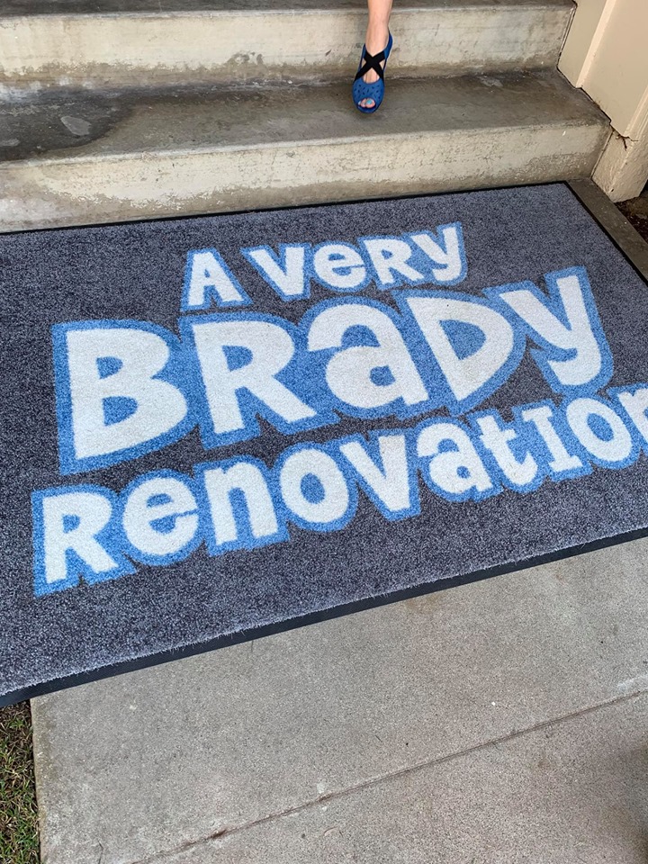 a very brady renovation mat