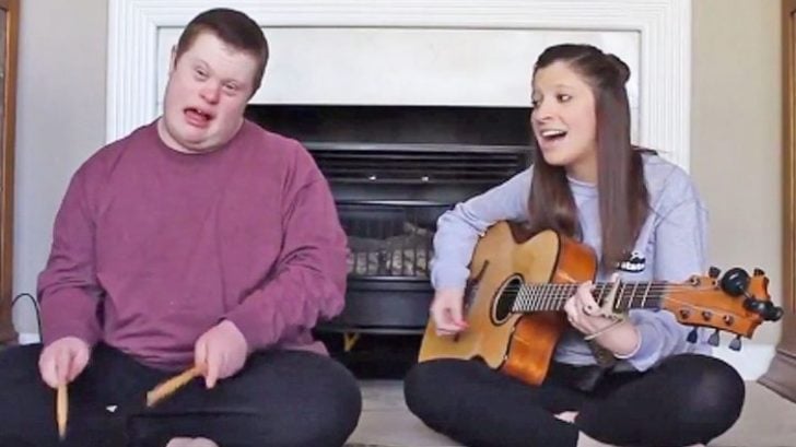 Young Girl Performs Sweet “Jolene” Duet With Brother Who Has Down Syndrome