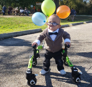 Brantley Morse in his Up costume