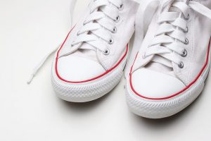 Sneakers in het algemeen waren goed voor veel outifts, maar één merk kreeg veel aandacht