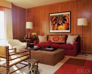 The average American home could be expected to have a lot of wood paneling