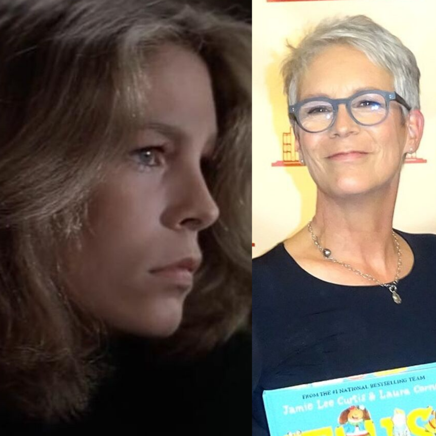 Jamie Lee Curtis went from blonde to gray beautifully. 