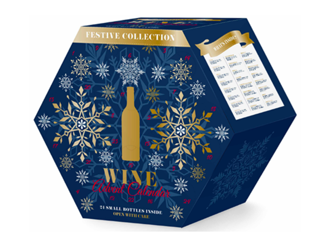 aldi's wine advent calendar back for the holidays